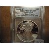 2004-W AMERICAN SILVER EAGLE ICG PR70 DCAM