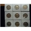 Image 2 : 9 ASSORTED BUFFALO NICKELS OLD DEALER STOCK