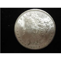 1884-O MORGAN SILVER DOLLAR UNC