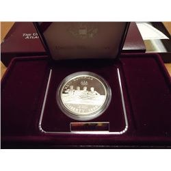 1996-P US OLYMPIC  ROWING  PROOF SILVER DOLLAR