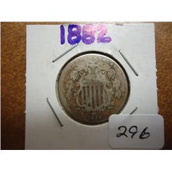 1882 SHIELD NICKEL