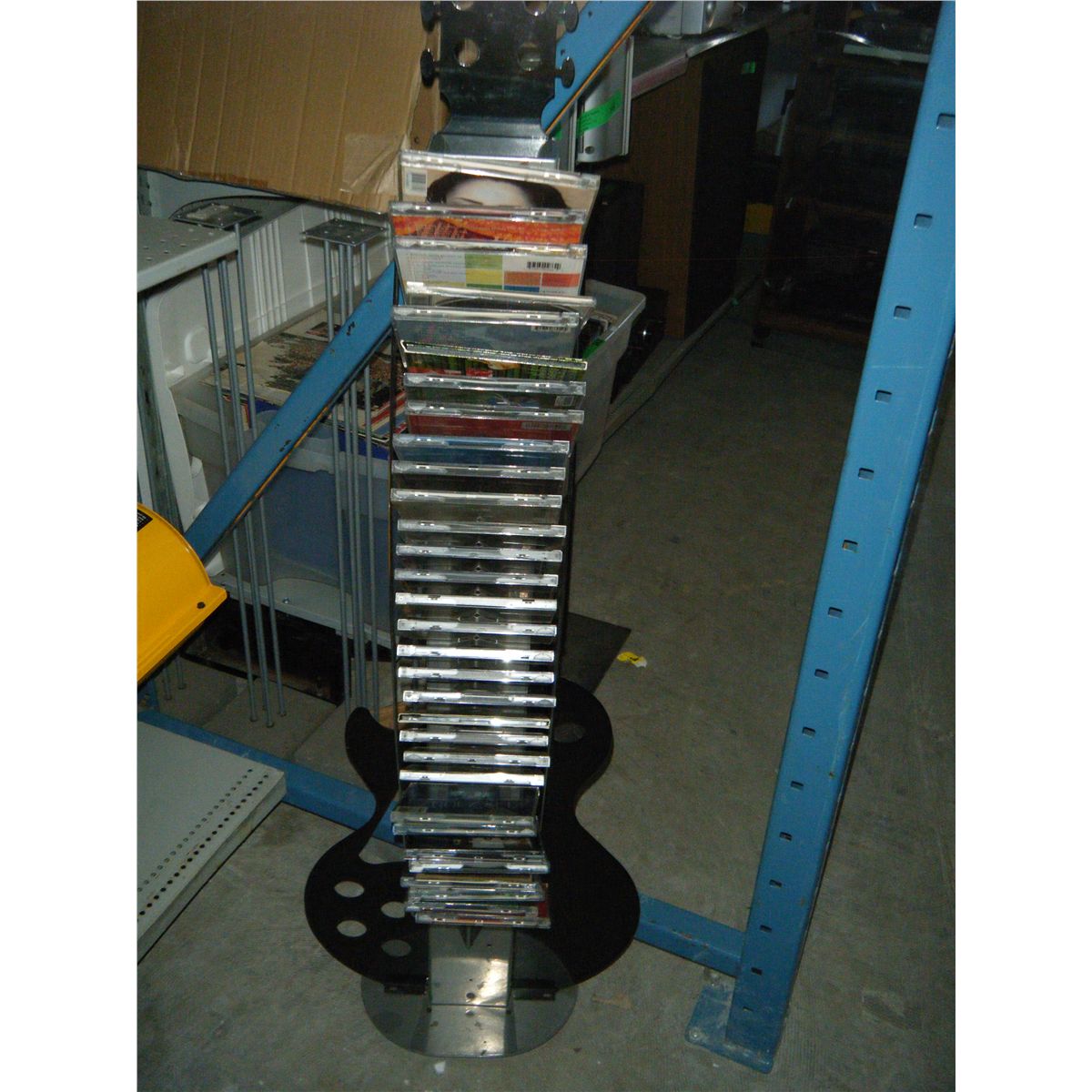Metal CD Tower With CD s metal-cd-tower-with-cd-s