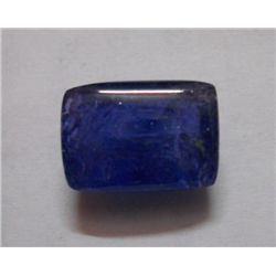 Natural Tanzanite Rectangular Shape Cap Stone Weight 20.00 Ctw