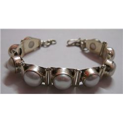 31.610g Bracelet of Pearl Sterling Silver