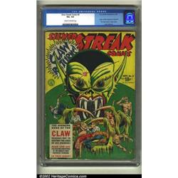 Silver Streak Comics #6 (Lev Gleason, 1940) CGC VG+ 4.5 Cream to off-white pages. Jack Cole rende...