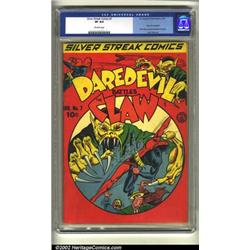 Silver Streak Comics #7 (Lev Gleason, 1941) CGC VF 8.0 Off-white pages. Jack Cole delivers anothe...
