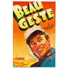 Image 1 : Beau Geste (Paramount, 1939). One Sheet (27" X 41").  William Wellman directed this remake of the...