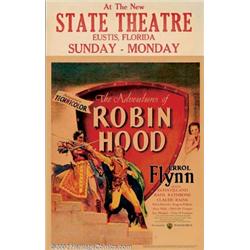 Adventures of Robin Hood (Warner Brothers, 1938). Window Card (14" X 22"). Warner Bros. great, ad...