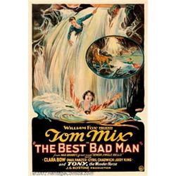 Best Bad Man, The (Fox, 1925). One Sheet (27" X 41").  This early Fox western-romance unites cowb...