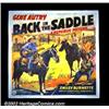 Image 1 : Back in the Saddle (Republic, 1941). Six Sheet (81" X 81"). Perhaps one of the most recognizable...