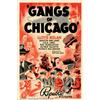 Image 1 : Gangs Of Chicago (Republic, 1940). One Sheet (27" X 41"). This small crime drama starring Lloyd N...