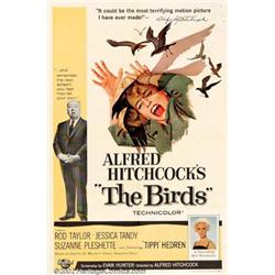 Birds, The (Universal, 1963). One Sheet (27" X 41"). Arguably one of Alfred Hitchcock's most wide...