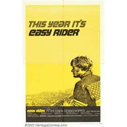 Easy Rider (Columbia, 1969). One Sheet (27" X 41") Style C. This film was the catalyst for the yo...