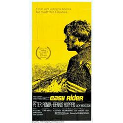 Easy Rider (Columbia, 1969). Three Sheet (41" X 81"). Peter Fonda and Dennis Hopper were the gold...