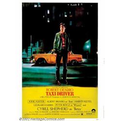 Taxi Driver (Columbia, 1976). (30" X 40"). Martin Scorsese's rough-and-tumble tale of a vigilante...