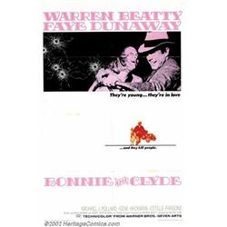 Bonnie and Clyde (Warner Brothers, 1967). One Sheet (27" X 41"). Very Fine.  Important notice: We...