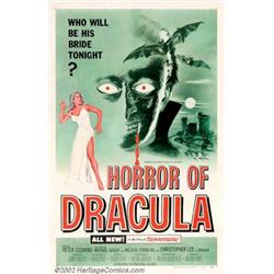 Horror of Dracula (Universal-International, 1958). One Sheet (27" X 41"). Christopher Lee stars a...