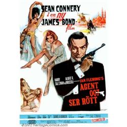 From Russia With Love (United Artists, 1963). Swedish (28" X 39"). Unfortunately, the American, a...