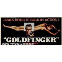 Goldfinger (United Artists, 1964). Twenty-Four Sheet (9' X 20'). This astounding, rare twenty-fou...