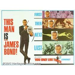You Only Live Twice (United Artists, 1967). Subway (45  X 59 ). Near Mint, Rolled.  Important not...