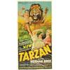 Image 1 : New Adventures of Tarzan, The (Burroughs-Tarzan-Enterprise, 1935). Three Sheet (41" X 81"). This...