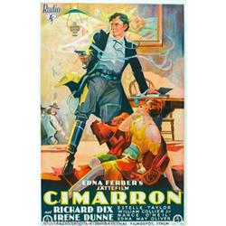 Cimarron (RKO, 1931). Swedish One Sheet (26 1/4" X 39 1/4"). This Academy Award winning picture w...