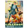 Image 1 : Cimarron (RKO, 1931). Swedish One Sheet (26 1/4" X 39 1/4"). This Academy Award winning picture w...