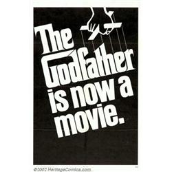 The Godfather (Paramount, 1972). One Sheet (27" X 41"). Francis Ford Coppola's legendary saga of...