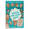 Image 1 : Rhythm and Blues Revue (Studio Films, 1955). One Sheet (27" X 41"). This all-black film was shot...