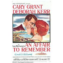 An Affair to Remember (20th Century Fox, 1957). One Sheet (27" X 41"). Cary Grant and Deborah Ker...