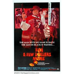 For a Few Dollars More (United Artists, 1967). One Sheet (27" X 41"). Clint Eastwood's second app...