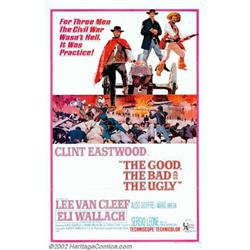 Good, the Bad, and the Ugly, The (United Artists, 1968). One Sheet (27" X 41"). The third episode...