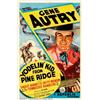 Image 1 : Yodeling Kid from Pine Ridge (Republic, 1937). One Sheet (27" X 41"). Gene Autry finds out that s...