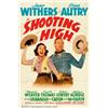 Image 1 : Shooting High (20th Century Fox, 1940). One Sheet (27" X 41"). Gene Autry was loaned out to Fox t...