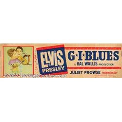 G.I. Blues (Paramount, 1960). Banner (24" X 82"). These banners have become harder to find. The s...