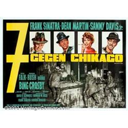 Robin and the Seven Hoods (Warner Brothers, 1964). German (33" X 46"). This was the Rat Pack's fi...