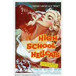 High School Hellcats (AIP, 1958). One Sheet (27" X 41"). Before Sam Arkoff and Jim Nicholson were...