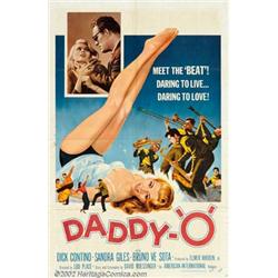 Daddy-O (AIP, 1959). One Sheet (27" X 41"). American International's attempt to capture the late...