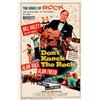 Image 1 : Don't Knock The Rock (Columbia, 1957). One Sheet (27" X 41"). A thin plot line was used as a plat...