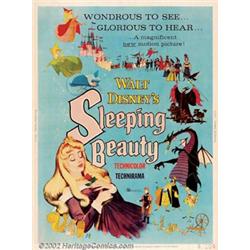 Sleeping Beauty (Buena Vista, 1959). (30  X 40 ). Beautiful, animated take on the classic childre...