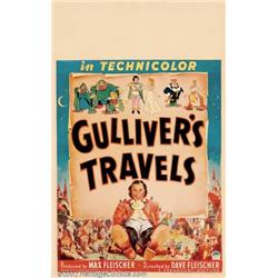Gulliver's Travels (Paramount, 1939). Window Card (14" X 22"). Max Fleischer produced, and Dave F...