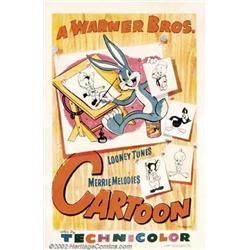 Merrie Melodies (Warner Brothers, 1952). One Sheet (27" X 41"). Warner Brothers released stock po...