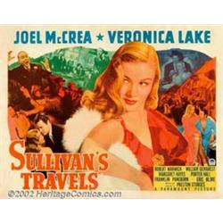 Sullivan's Travels (Paramount, 1941). Half Sheet (22" X 28") Style A. Preston Sturges' classic fi...