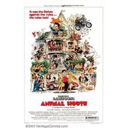 Animal House (Universal, 1978). One Sheet (27" X 41") Style B. John Landis' film about early '60s...