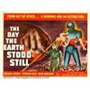 Image 1 : Day the Earth Stood Still (20th Century Fox, 1951). Half Sheet (22" X 28"). This film remains at...