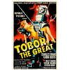 Image 1 : Tobor the Great (Republic, 1954). One Sheet (27" X 41"). This poster is one of the three great "r...