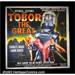 Tobor the Great (Republic 1954). Six Sheet (81" X 81"). This was Republic Studio's early attempt...