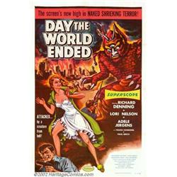 Day the World Ended (American Releasing Corp., 1956). One Sheet (27  X 41 ). This film was Roger...