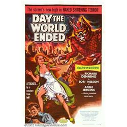 Day the World Ended (American Releasing Corp., 1956). One Sheet (27" X 41"). This film was Roger...