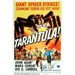 Tarantula (Universal, 1955). One Sheet (27" X 41"). This vibrant, mutant monster poster sports th...